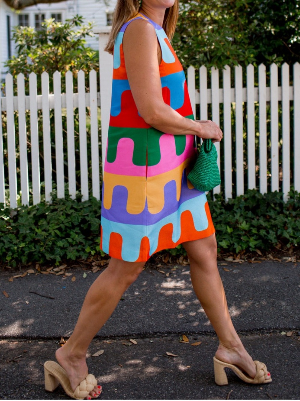 Tuckernuck x Atlantic-Pacific Marlowe Shift Dress Multi Color NWT medium - Picture 8 of 16